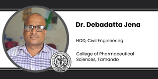 College of Pharmaceutical Sciences, HOD, Civil Engineering: Dr. Debadatta Jena Interview